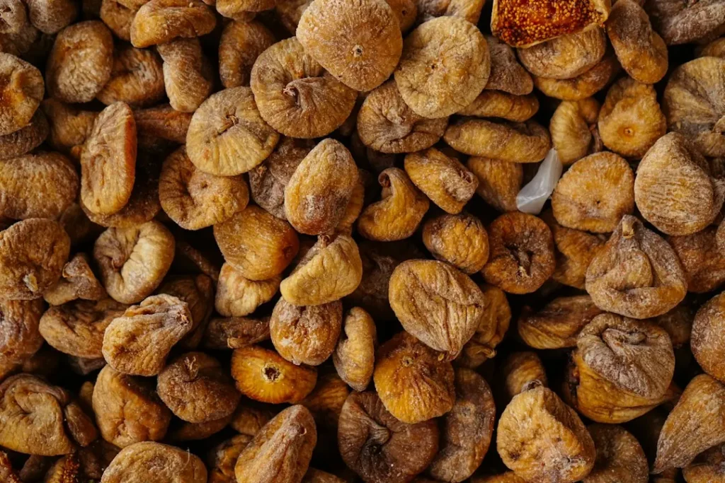 Dried figs at a market