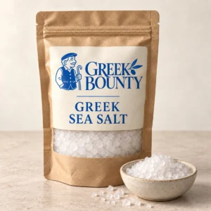 Greek Bounty packaging with blue Pappou — salt-01